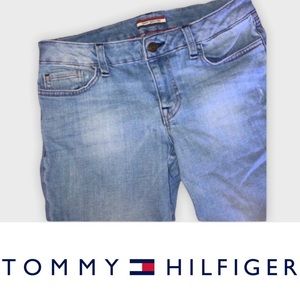 Tommy Hilfiger Rolled Cuffed Denim Bermuda Shorts